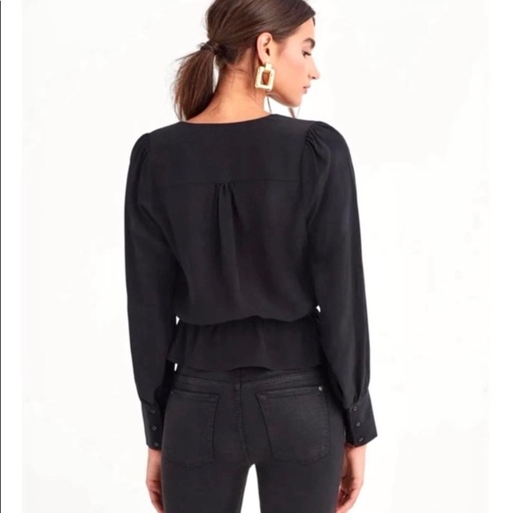7 for all mankind sexy plunge blouse! - Picture 2 of 10